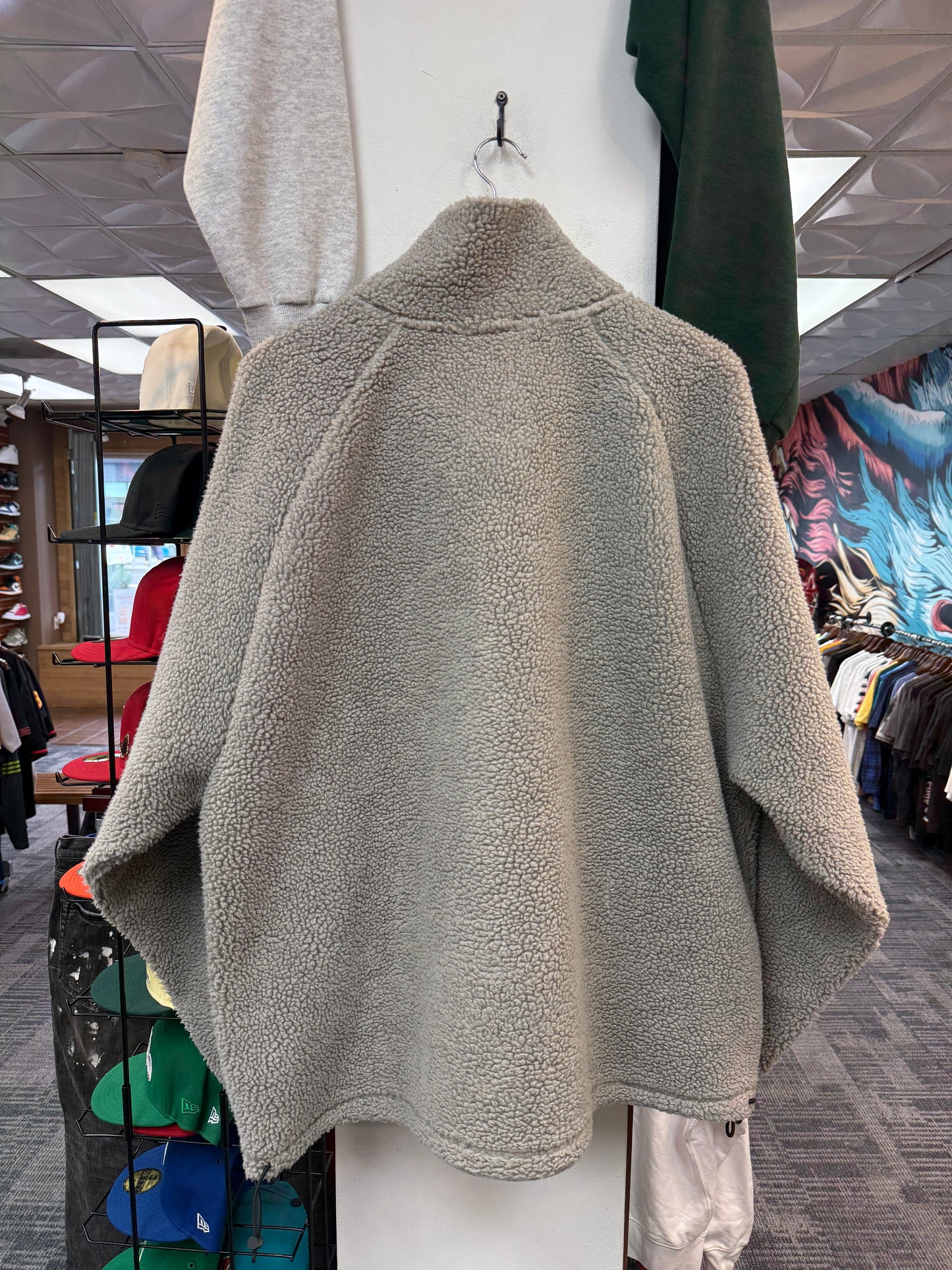 Essentials ‘Grey’ Full Zip Fleece