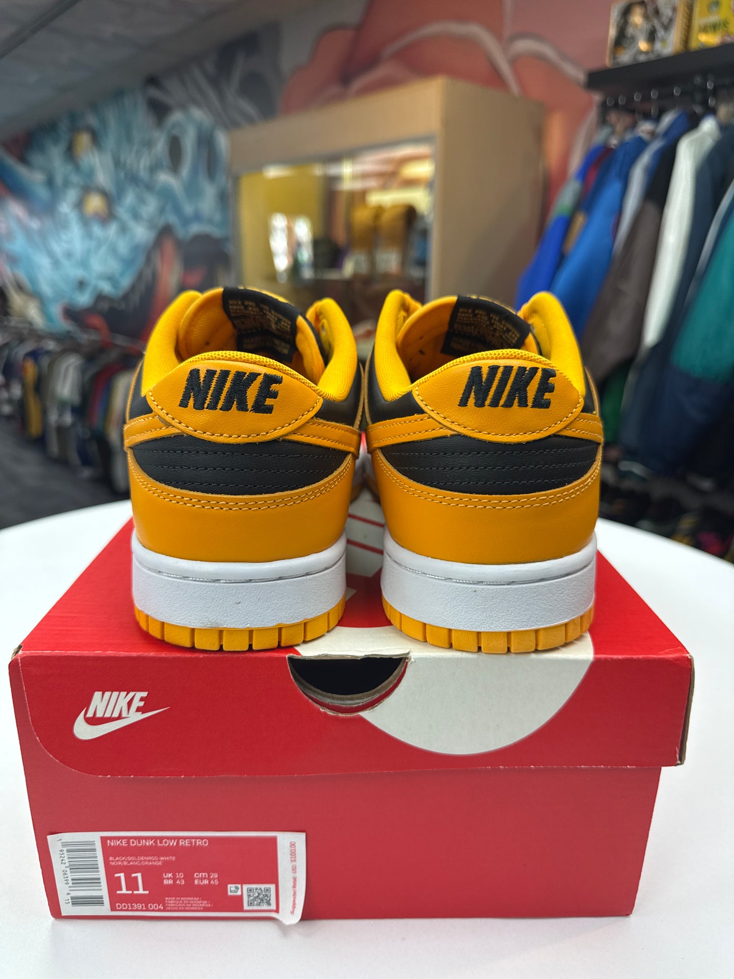 New Nike Dunk Low Goldenrod