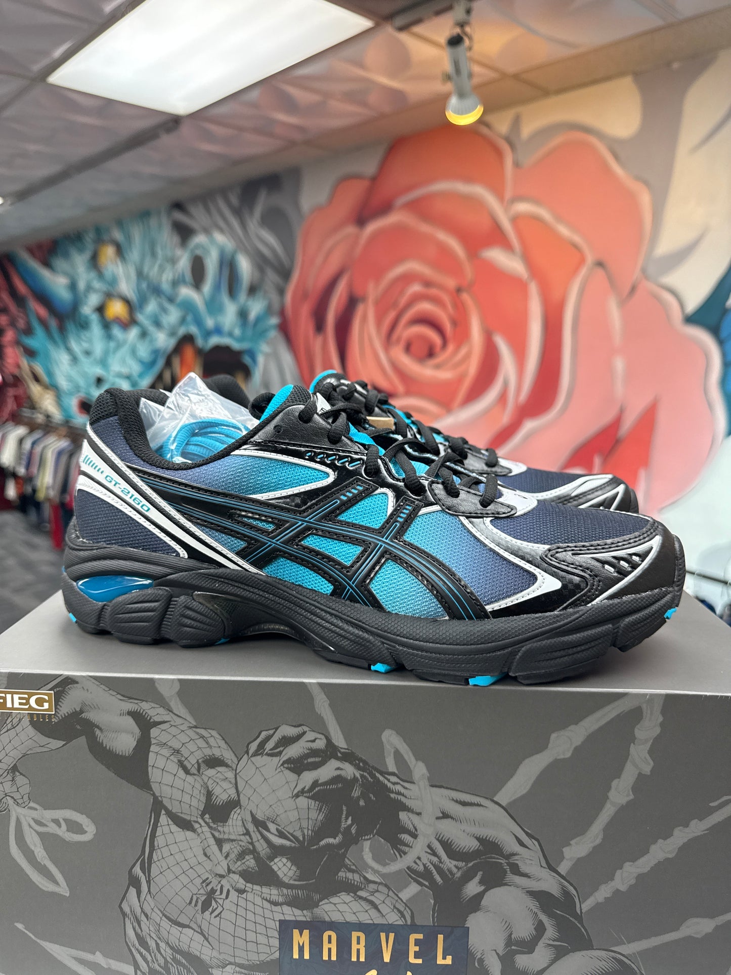New Kith Asics Marvel Spider-Man/Venom Battle Spectra Pack