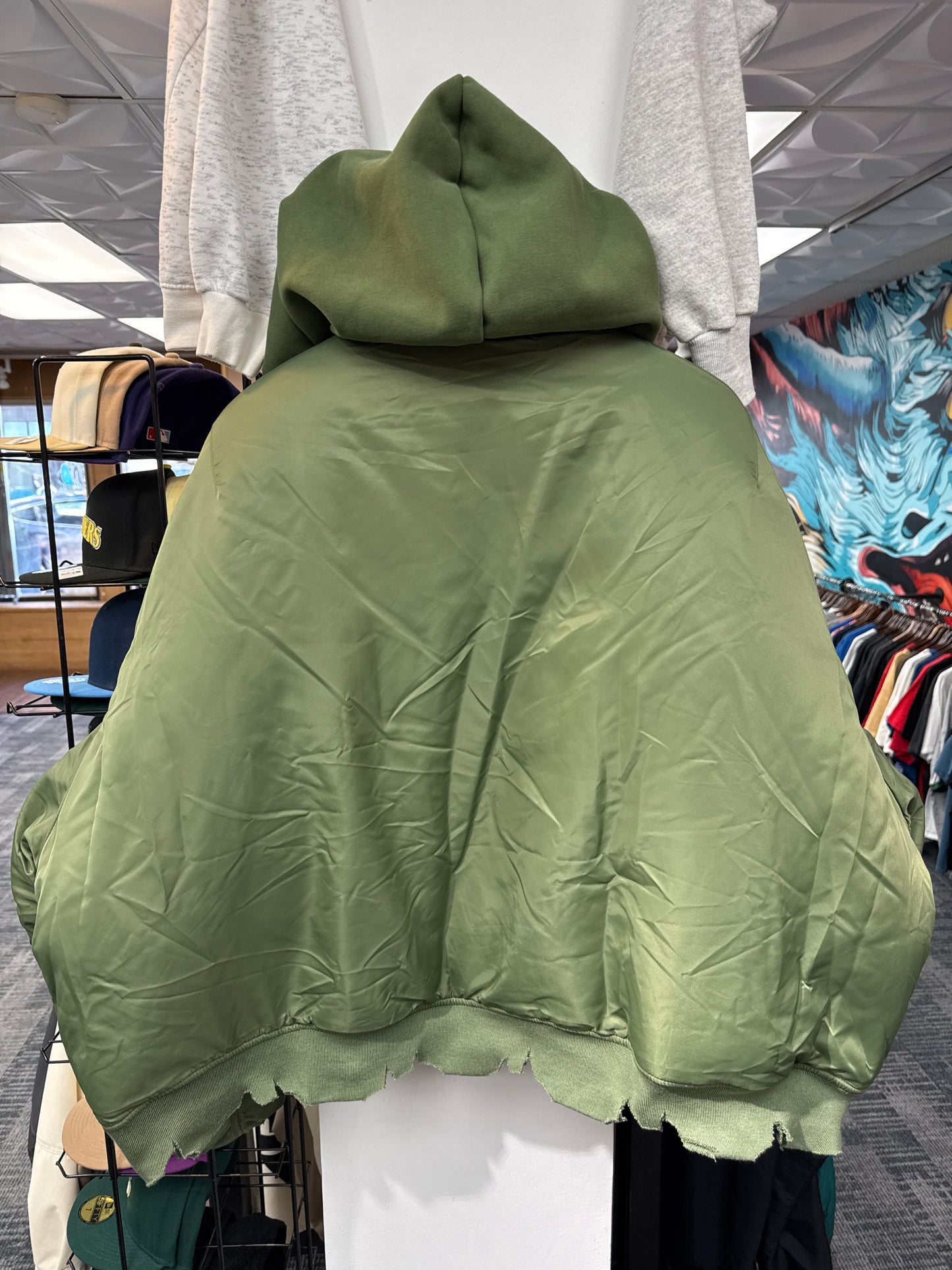 GV Gallery Raspberry Hills Army Bomber Jacket