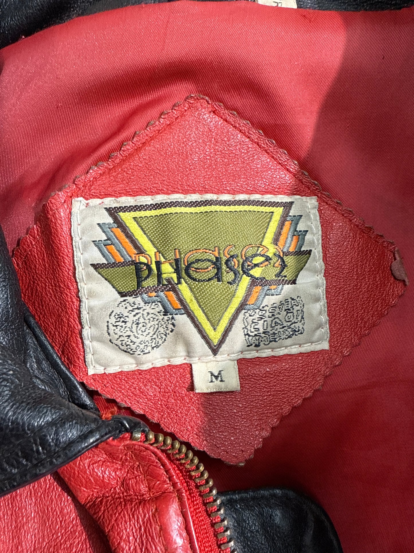 Vintage Phase 2 Leather 8 Ball Jacket