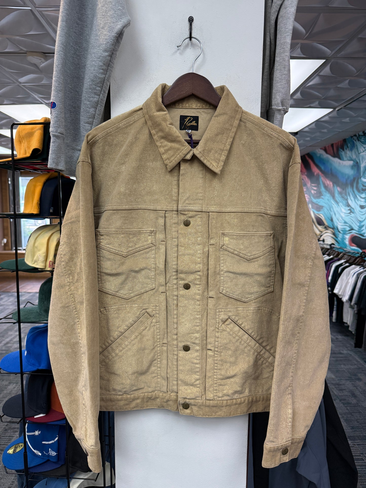 Needles Beige Penny Jean Jacket