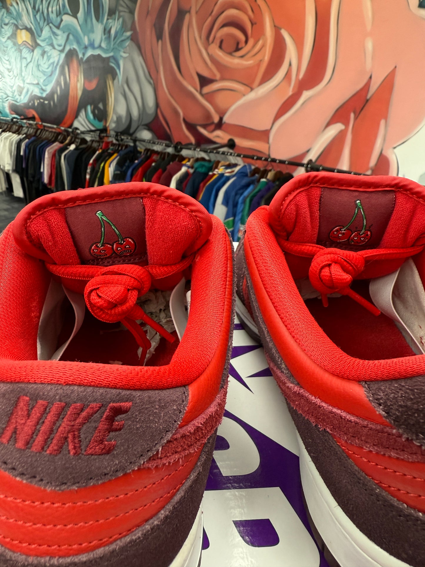 Preowned Cherry SB Dunk Low