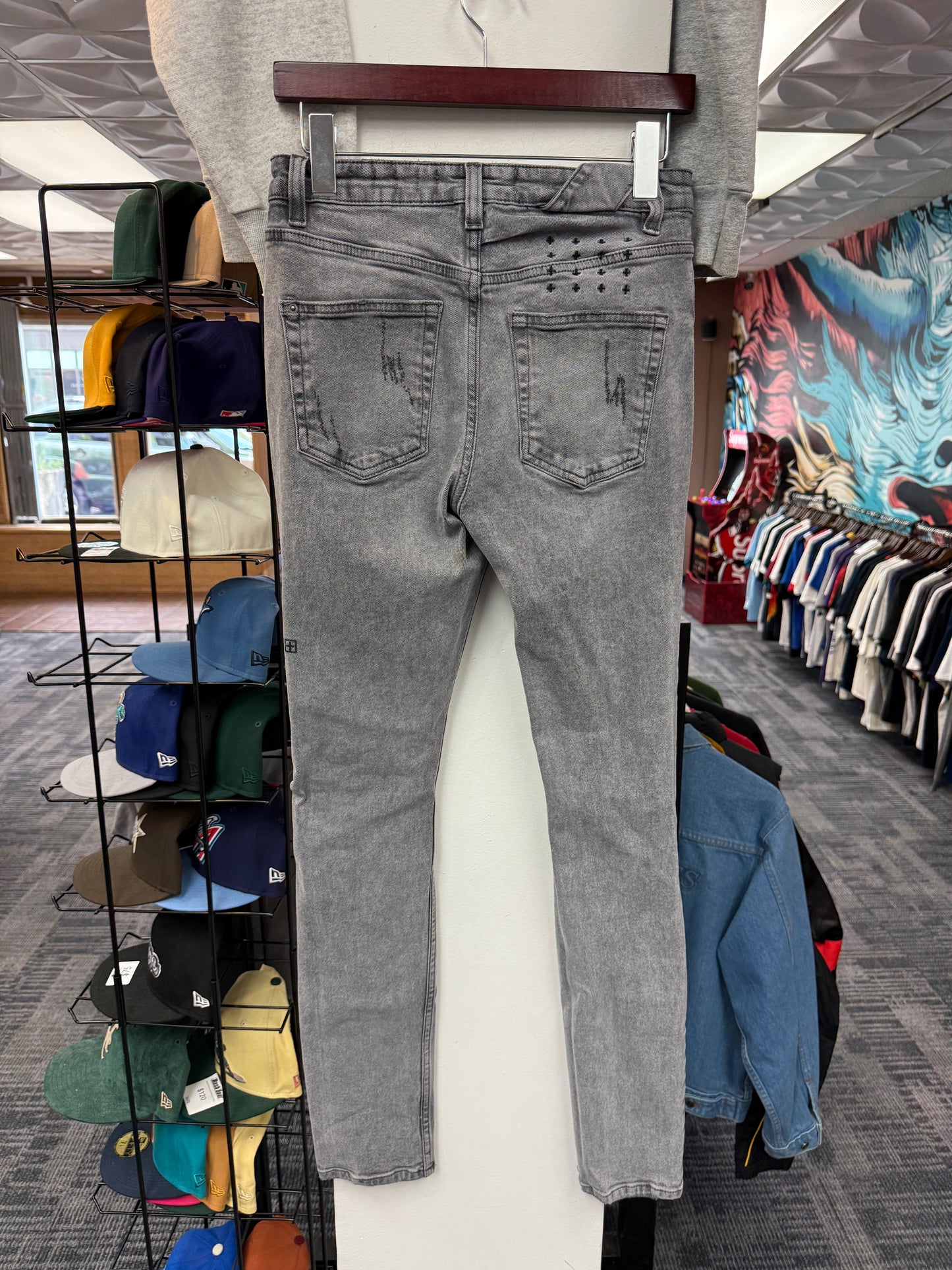 Ksubi Grey Skinny Jeans