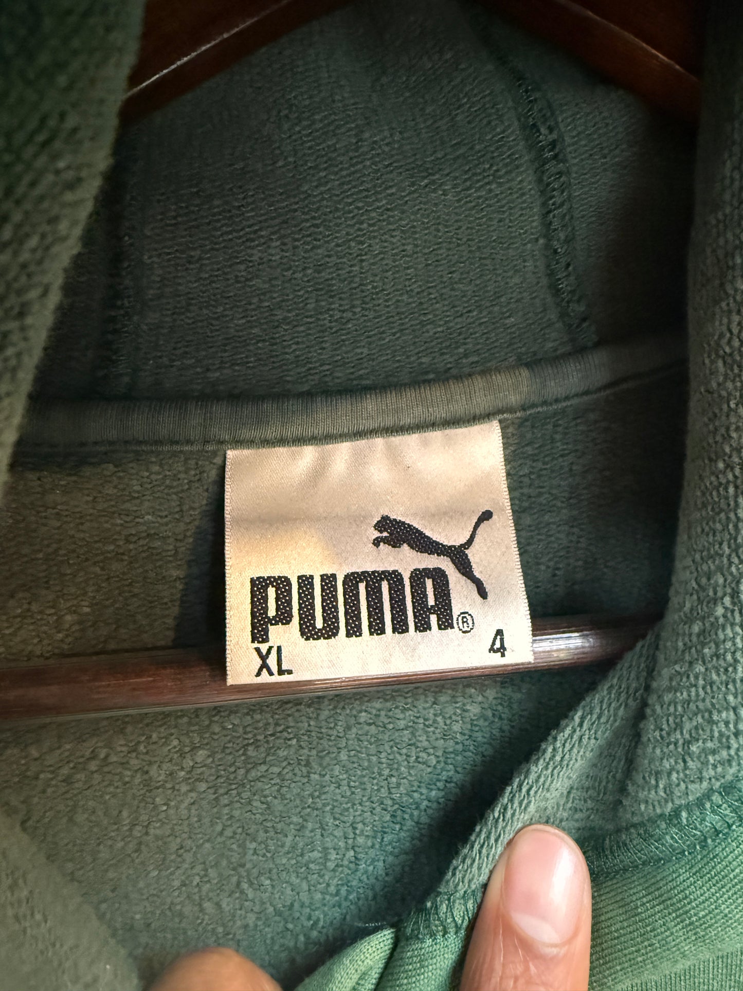 Puma Olive Hoodie