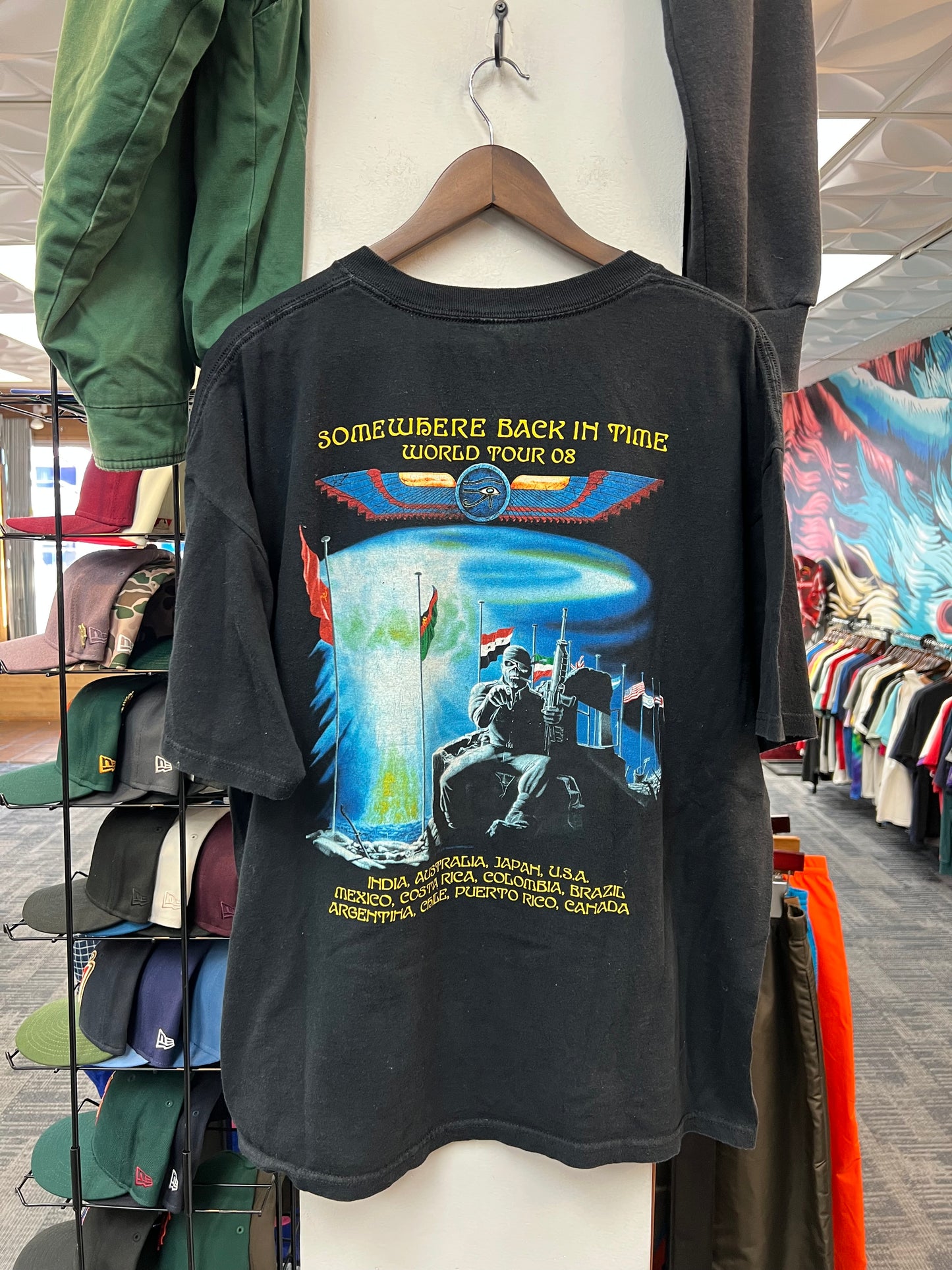 2008 Iron Maiden World Tour Tee