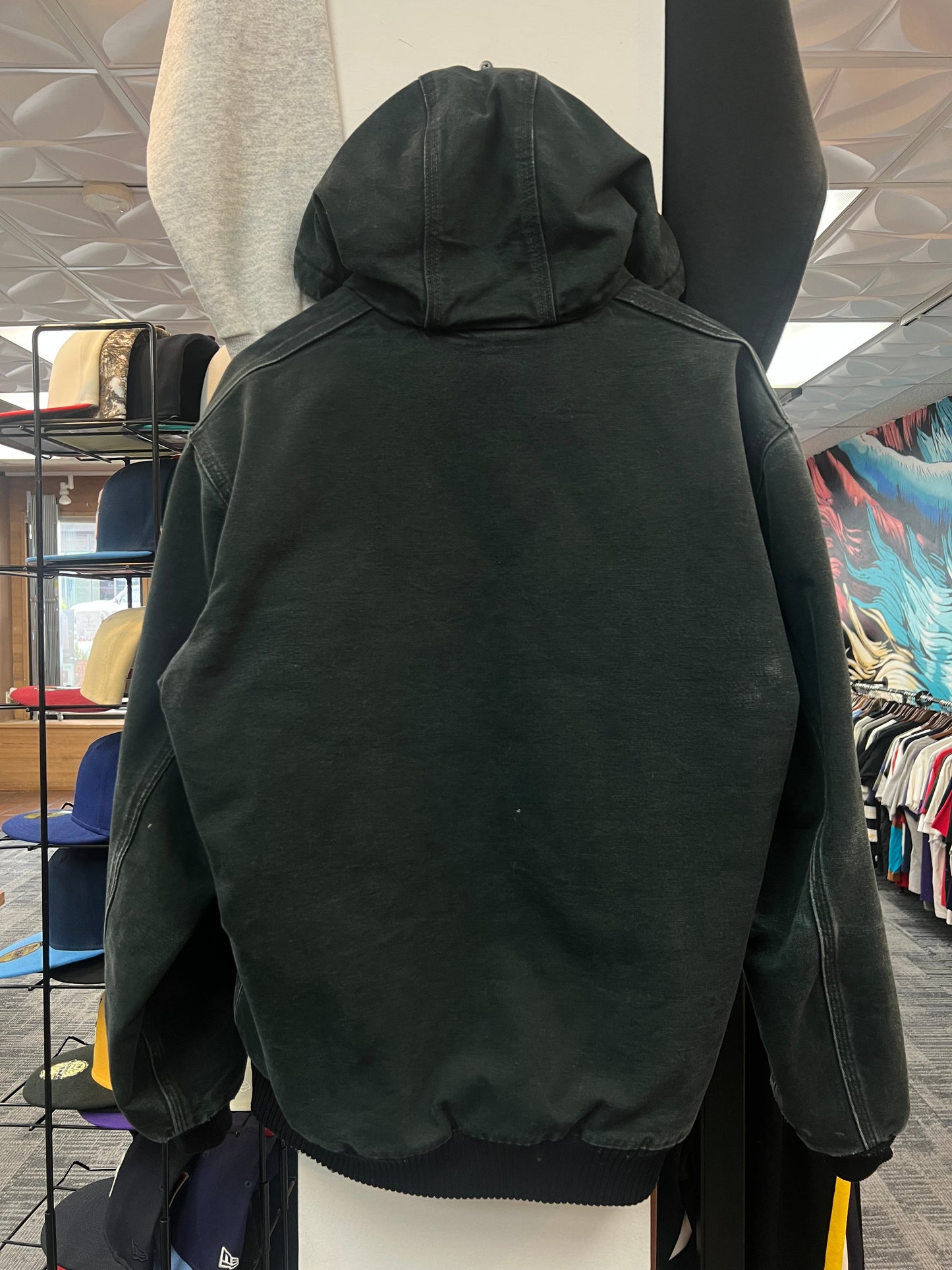Carhartt Black Hooded Jacket