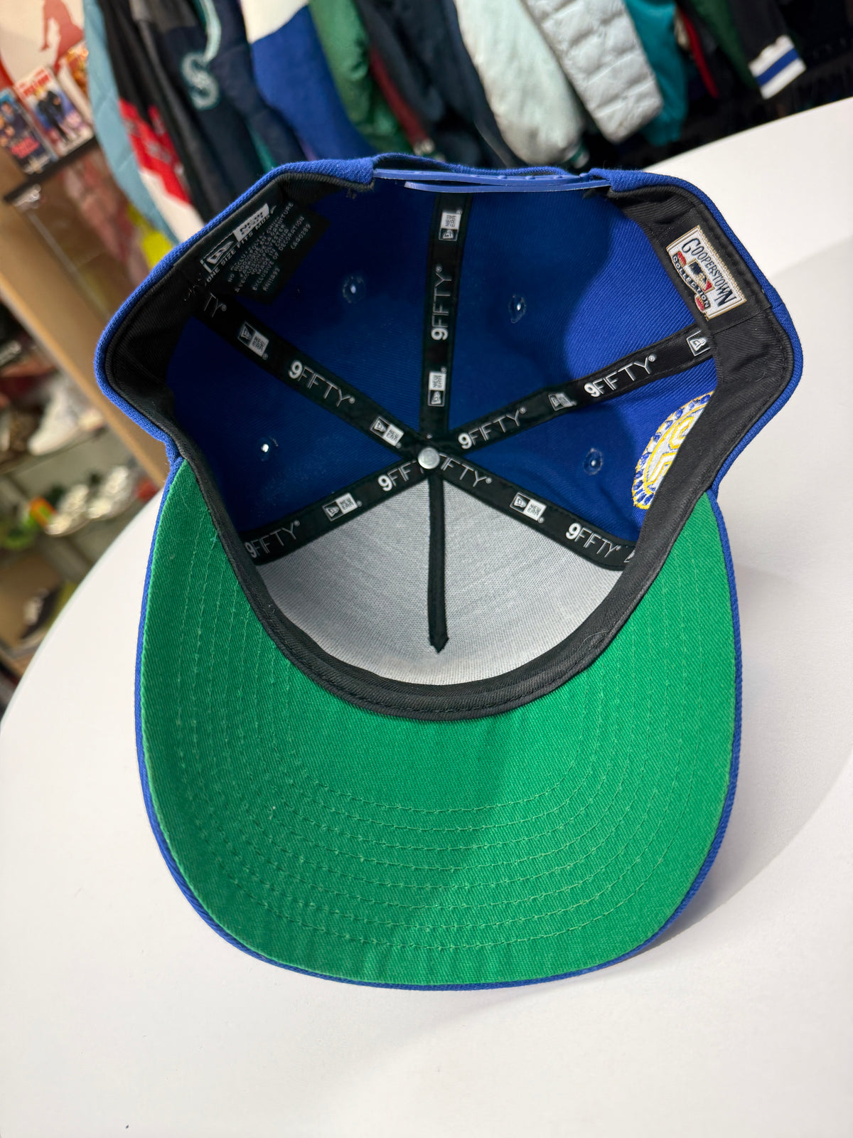 Mariners Blue & Yellow Throwback Snap