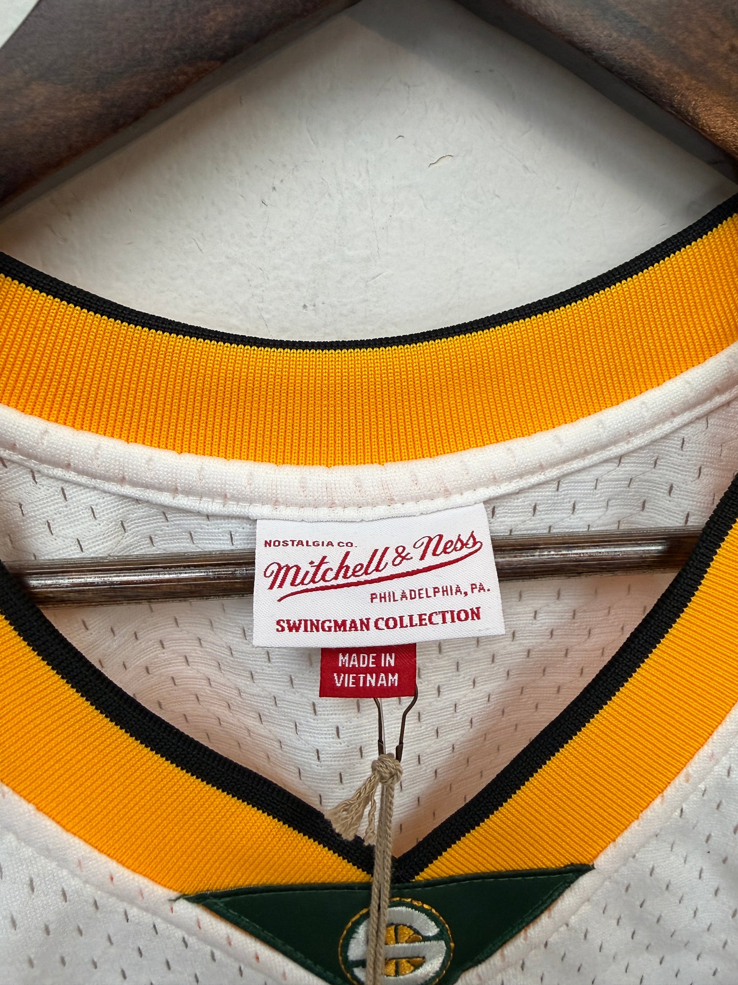 New Kevin Durant Sonics White Jersey