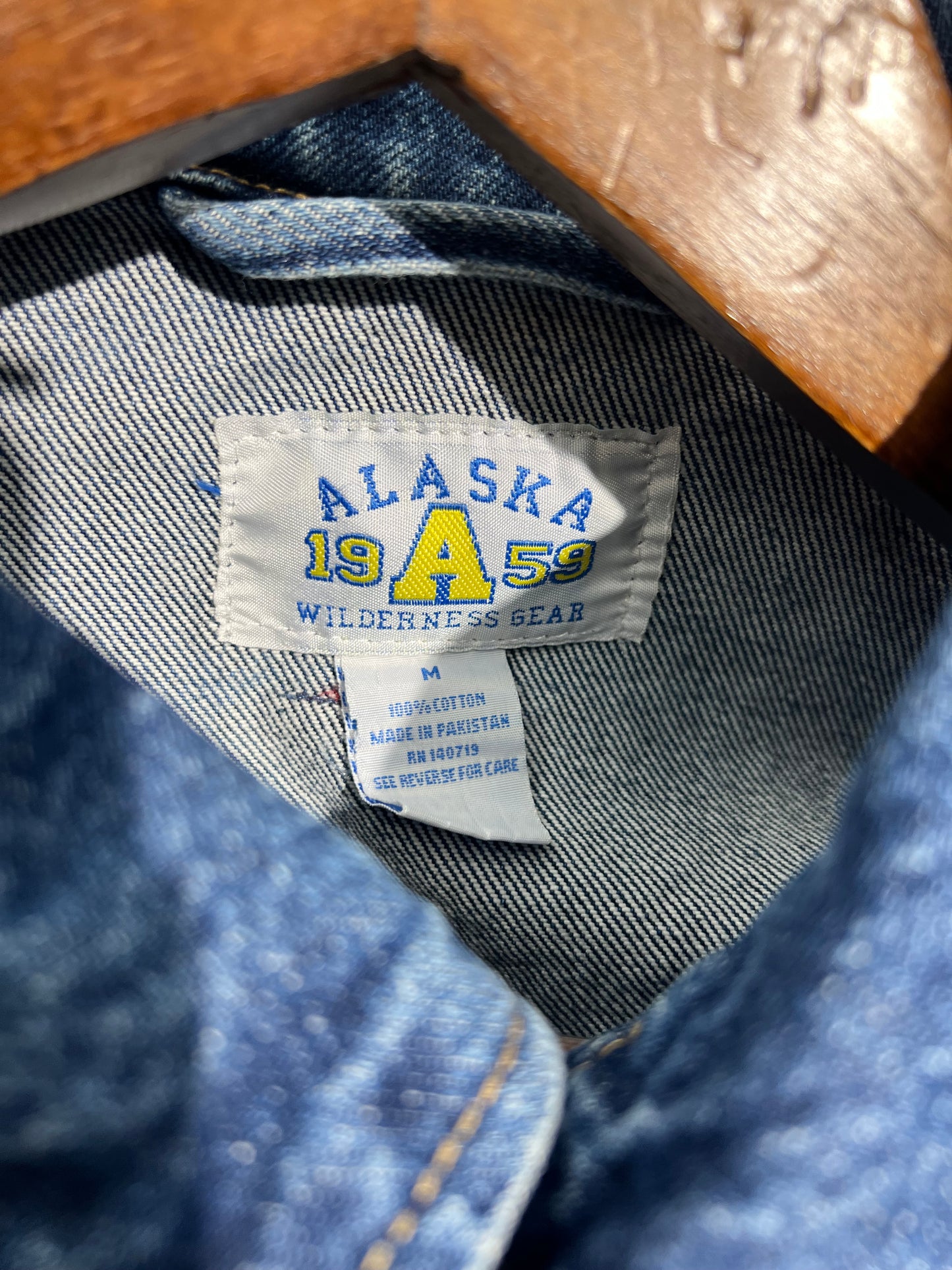 Alaska Gear Denim Trucker Jacket