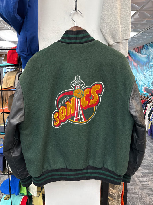 Vintage Seattle Sonics Identity Varsity Jacket