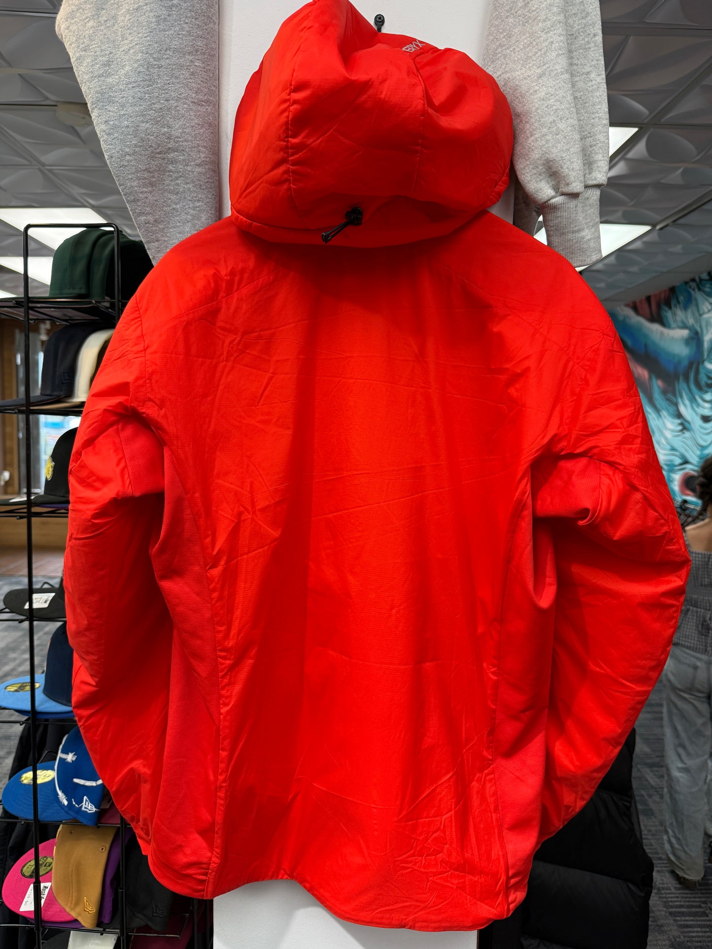 Arc’teryx Orange Atom Hooded Jacket