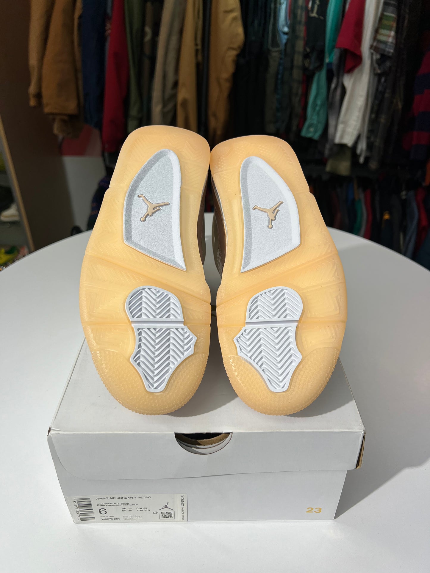 New Jordan 4 Retro Shimmer