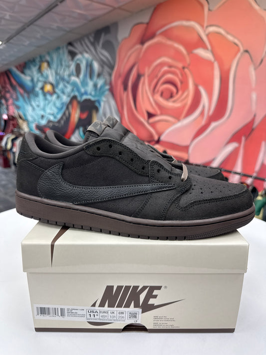 New Travis Scott Jordan 1 Velvet Brown
