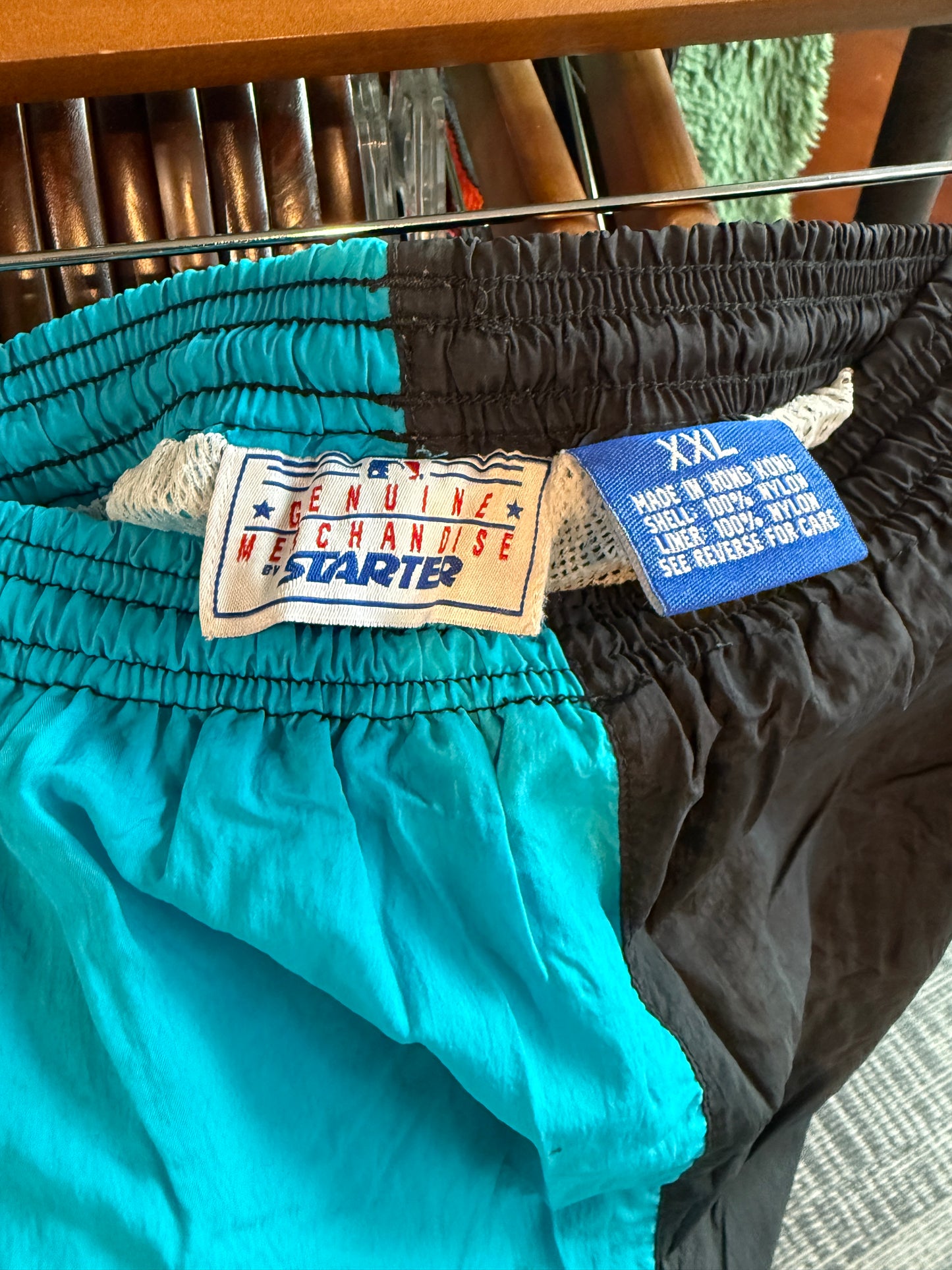 Vintage Starter Devil Rays Swim Trunks