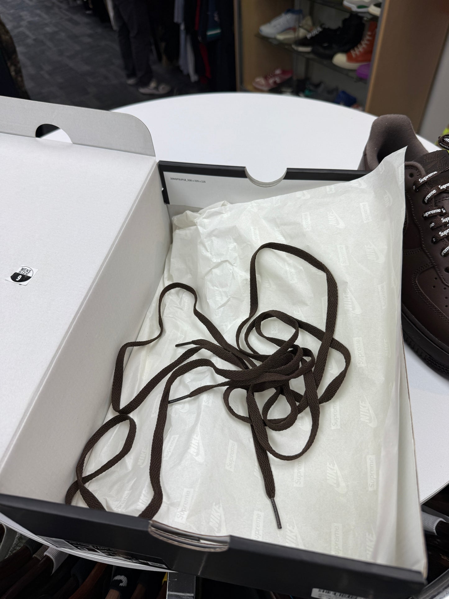 Preowned Baroque Brown Supreme AF1