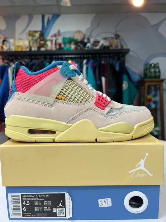 Preowned Jordan 4 Retro Union Guava Ice