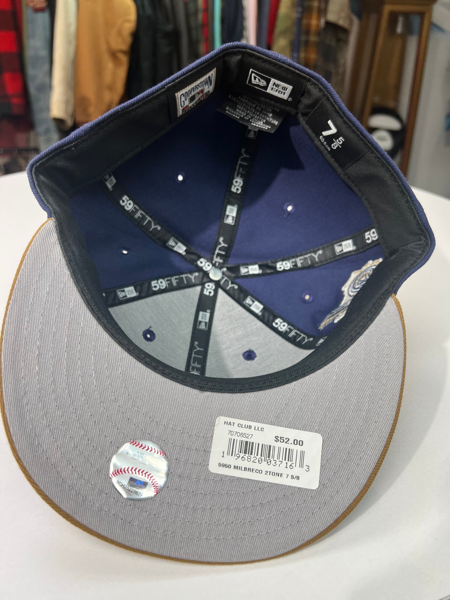 Milwaukee Brewers Side Patch Fitted Hat