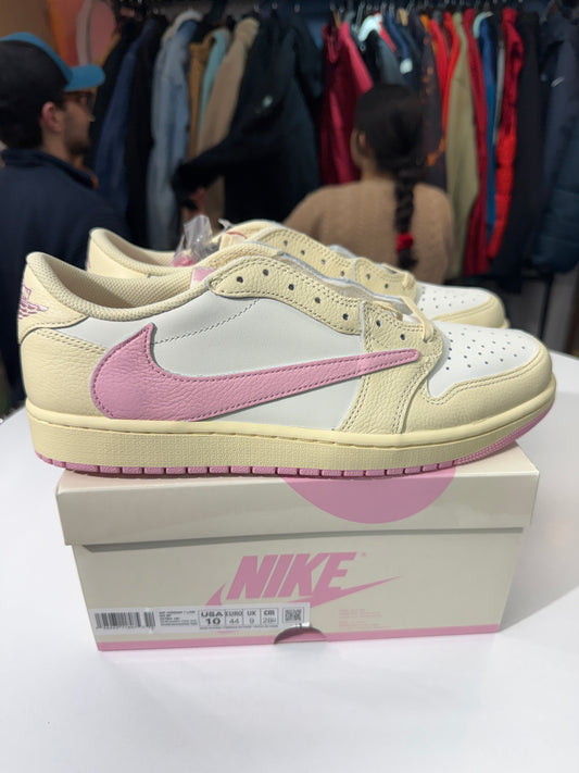 New Shy Pink Travis Scott Jordan 1 Low