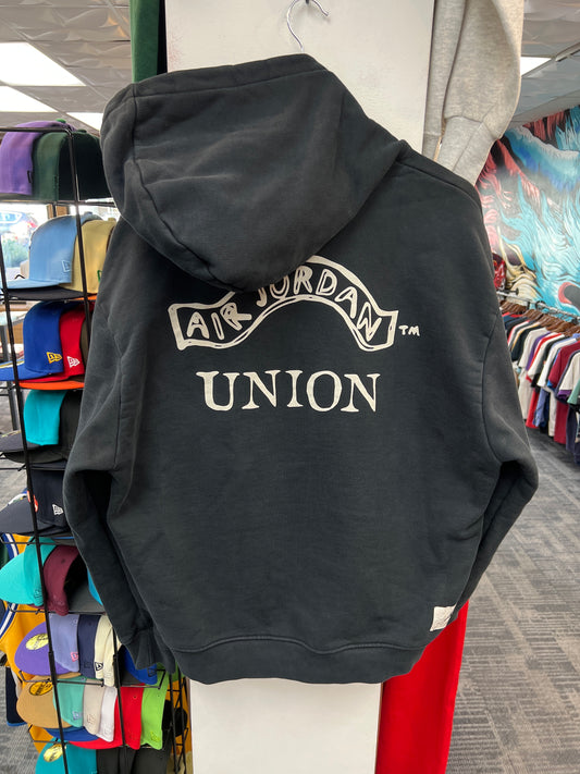 Jordan x Union LA Black Fleece Hoodie