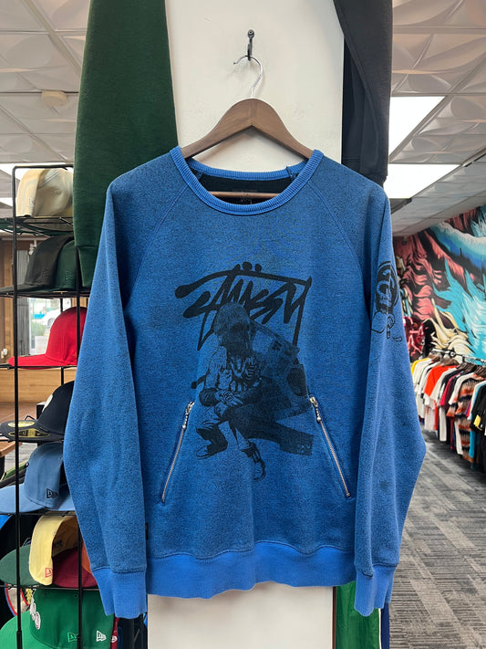 Stussy x Kostas Seremetis Machine Crewneck