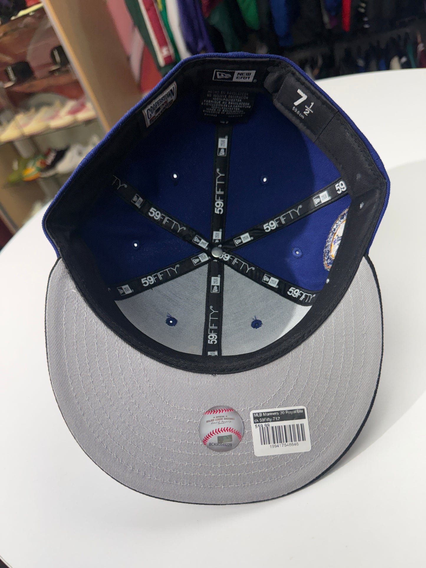 Seattle Mariners Sun Fade Fitted