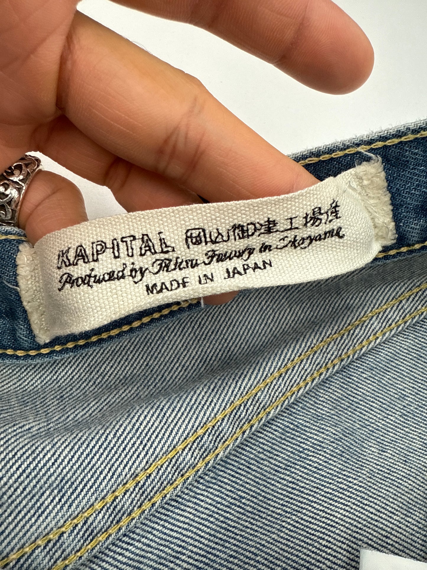 Kapital Monkey Cisco Gem Studded Jeans