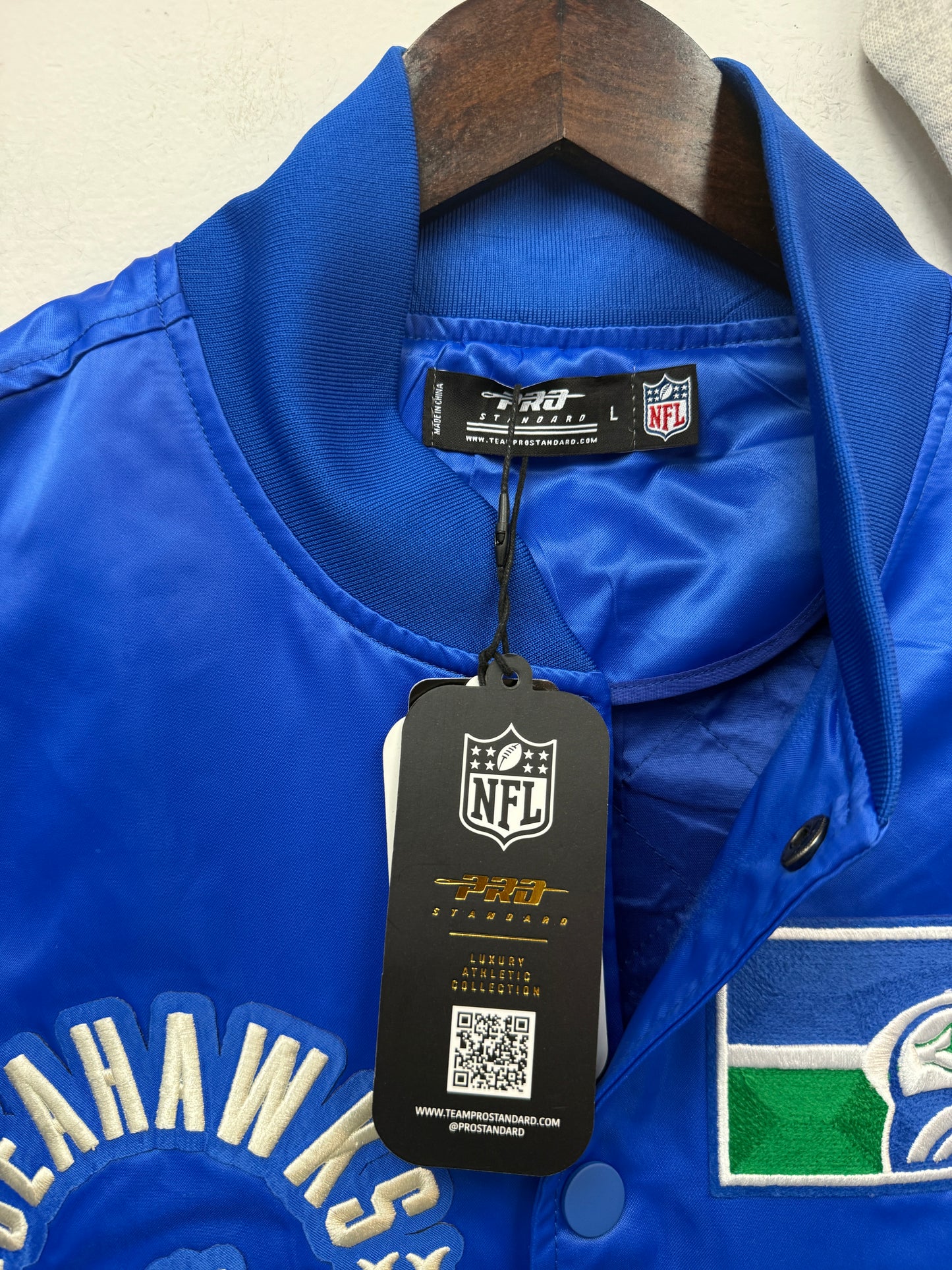 New Seahawks Pro Varsity Jacket
