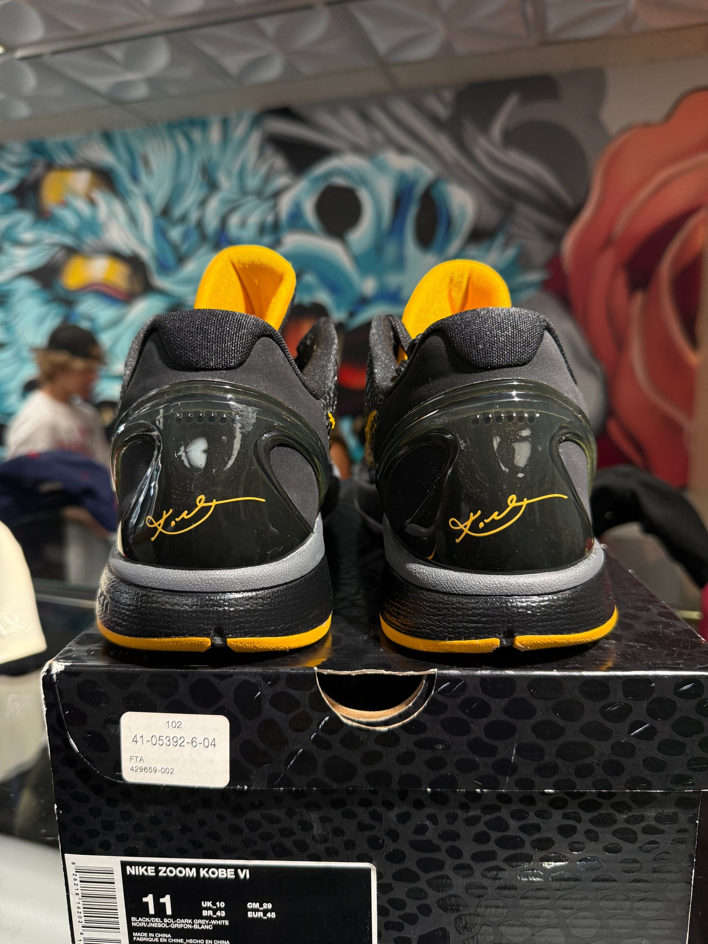 Preowned Black Del Sol Kobe 6