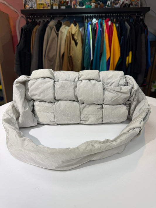 Bottega Veneta Nylon Intrecciato Padded Cassette Bag