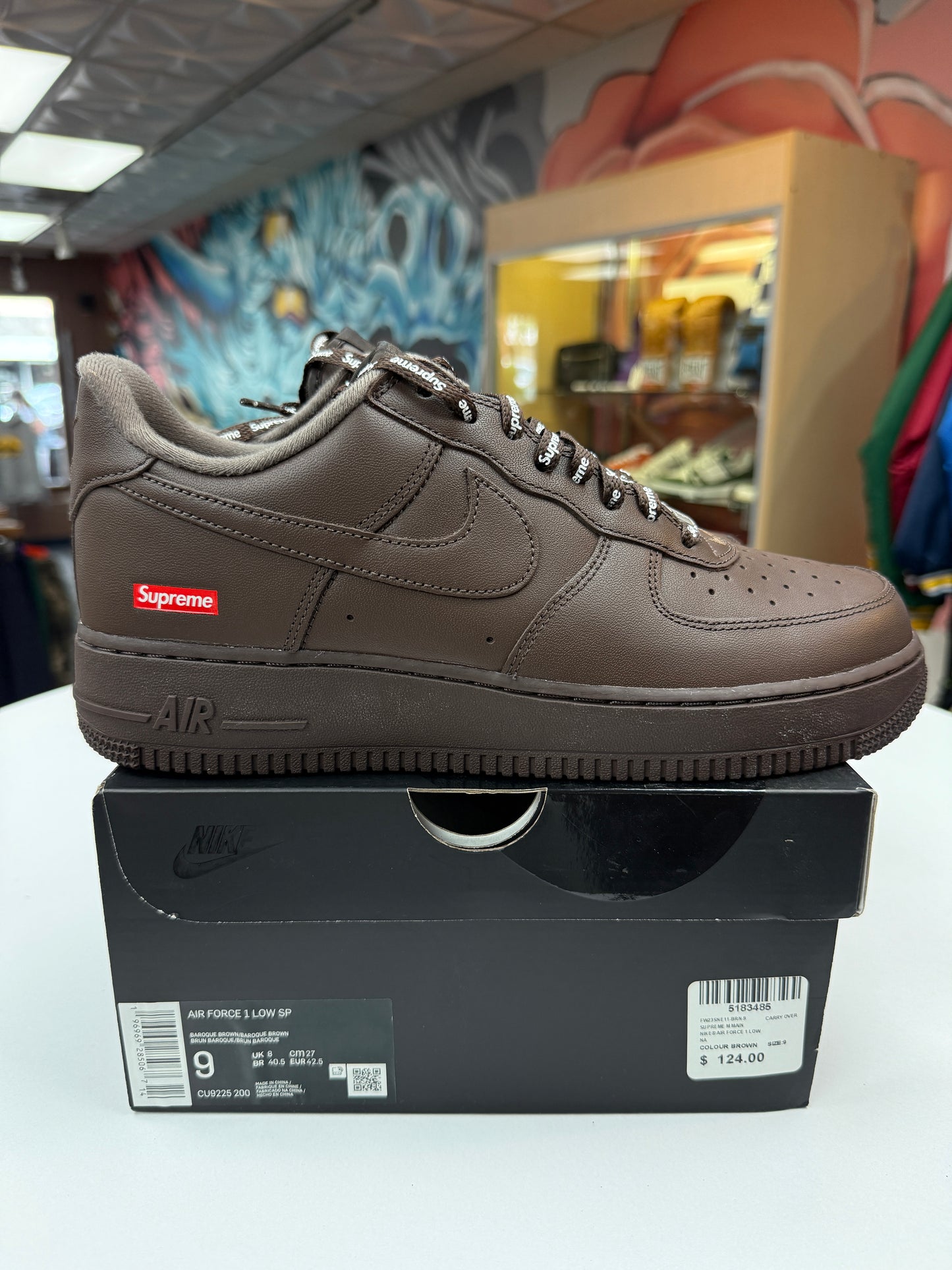 Preowned Baroque Brown Supreme AF1