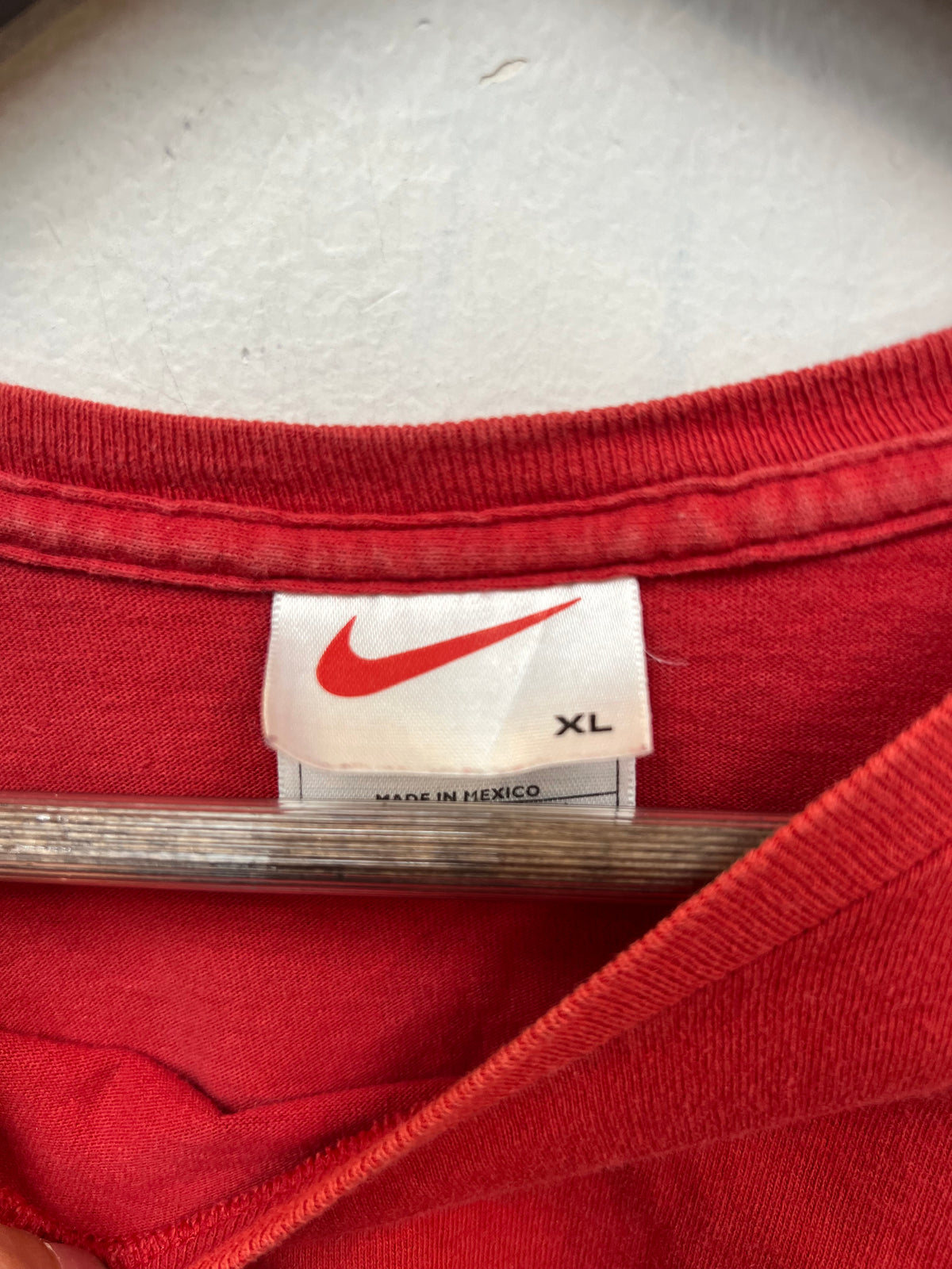 Vintage Red Nike Tee