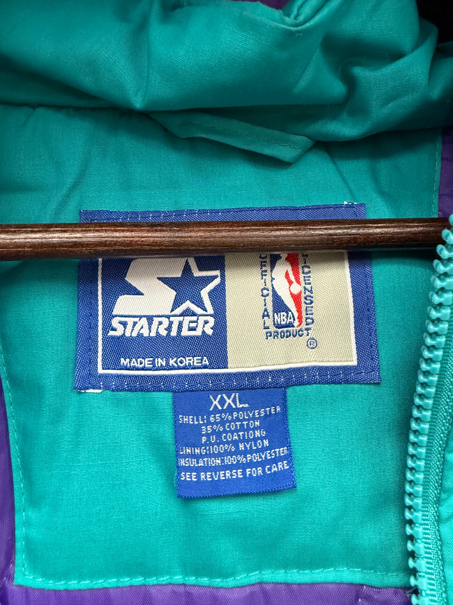 Vintage Charlotte Hornets Big Shot Starter Jacket