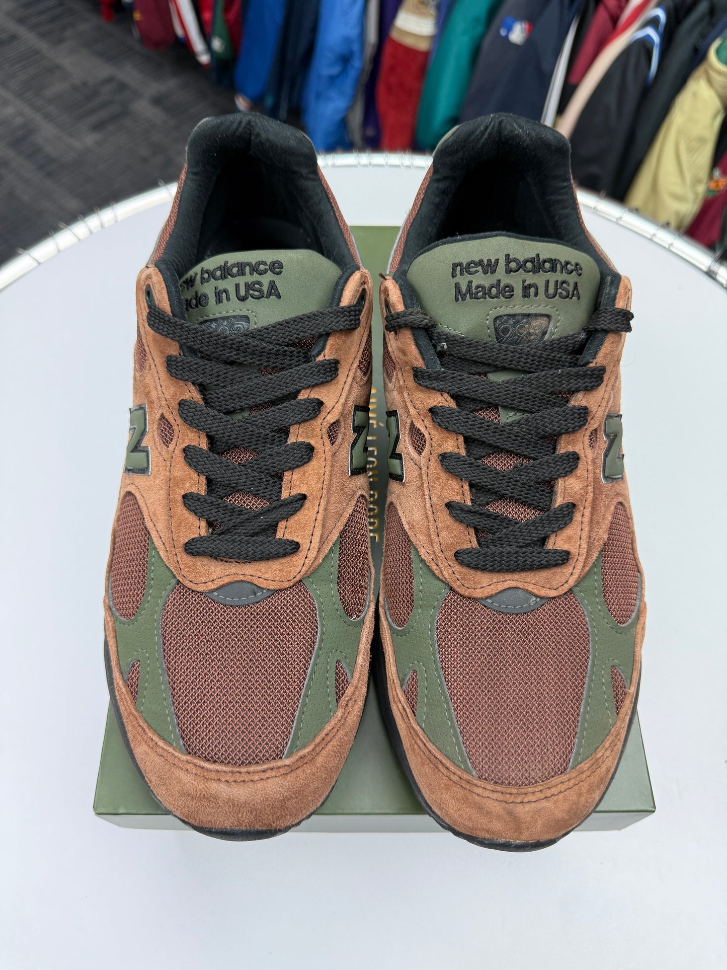 Preowned New Balance 993 Aime Leon Dore Brown