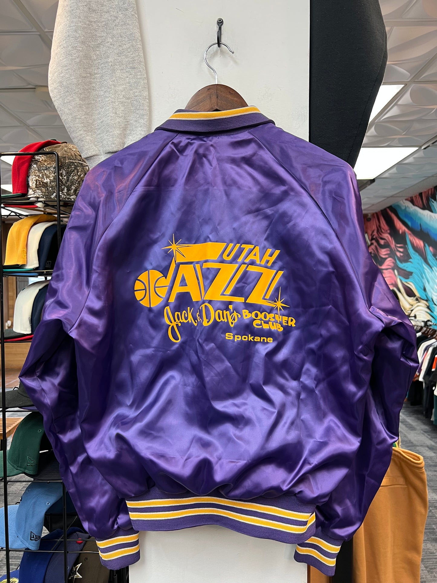 Vintage Utah Jazz Boosters Club Jacket