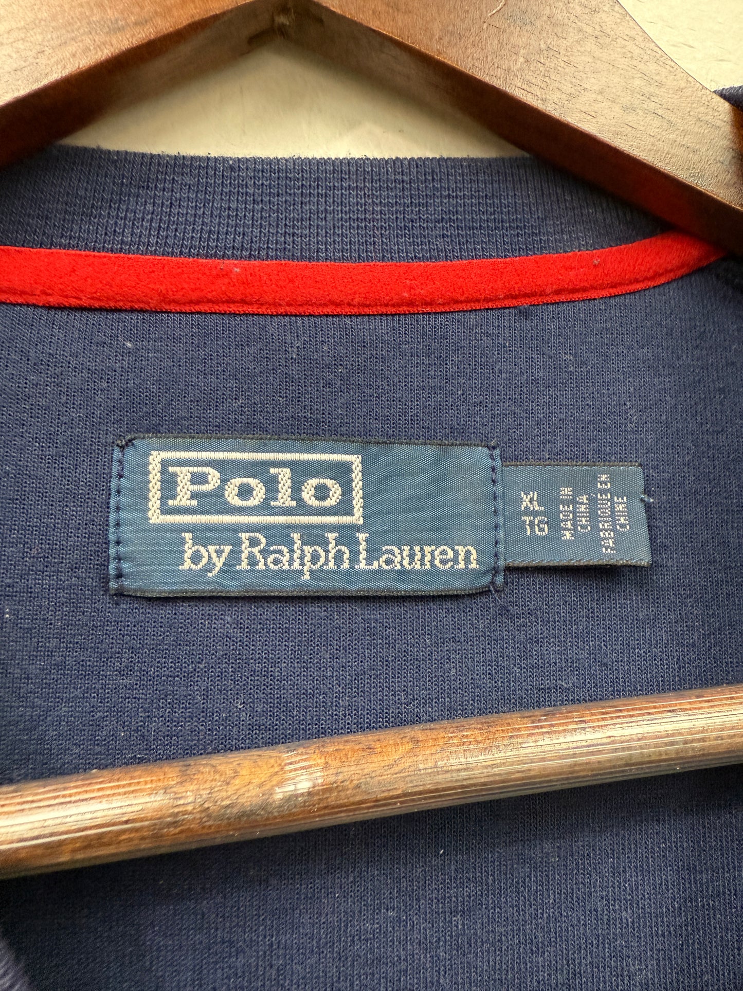Vintage Polo Ralph Lauren Flag Ski 92 Cookie Crewneck