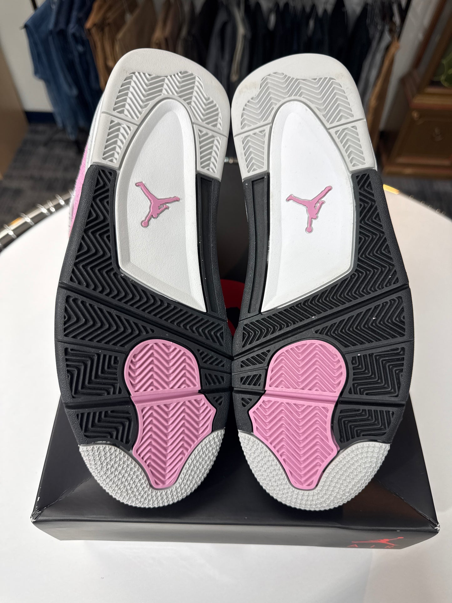 New Jordan 4 Orchid