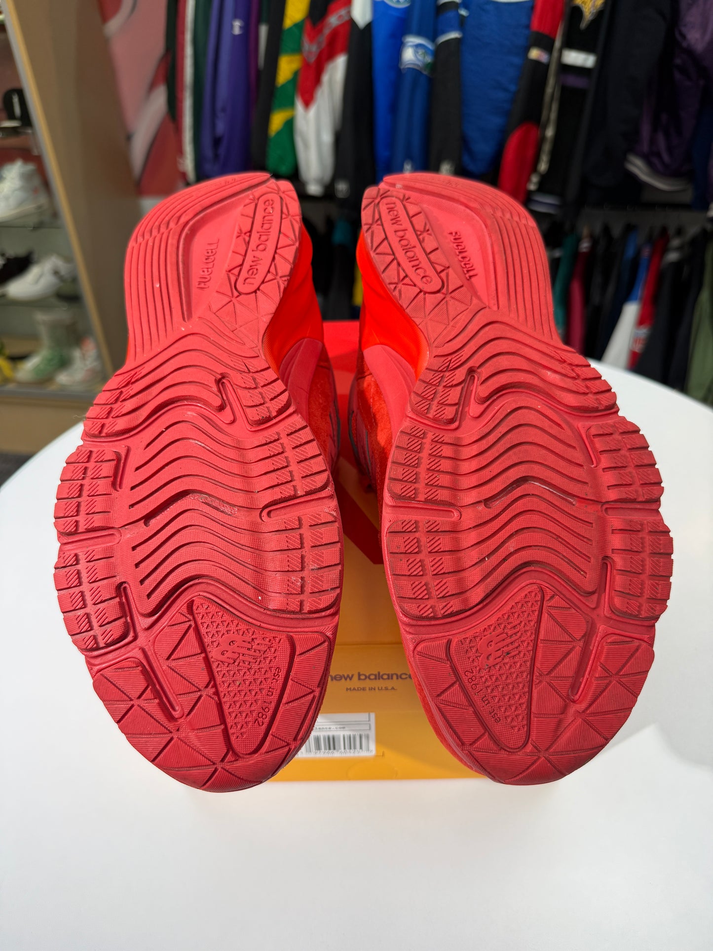 Preowned Joe Freshgoods Paris Red New Balance 990v6