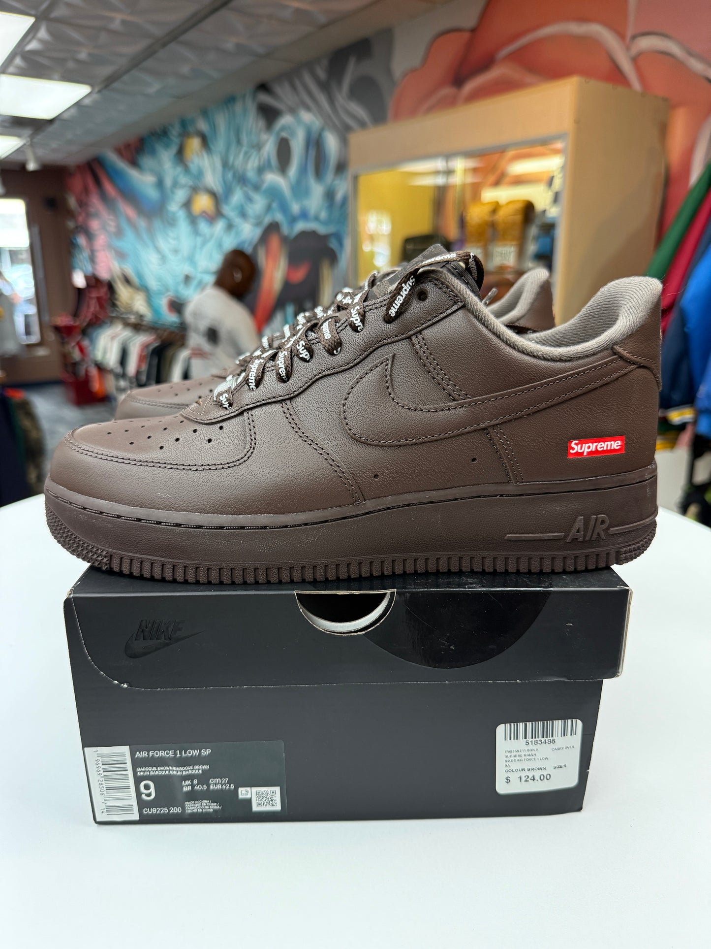 Preowned Baroque Brown Supreme AF1