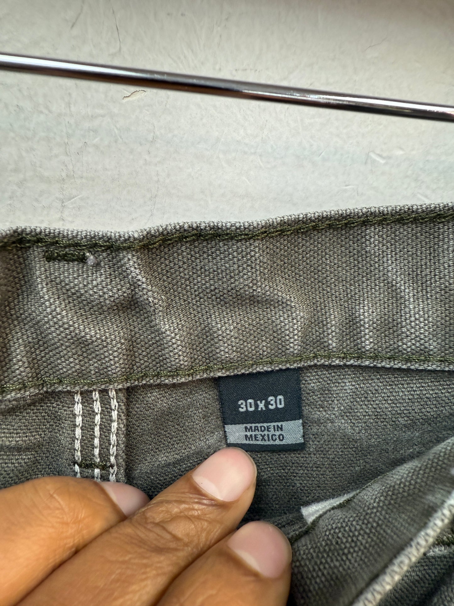 Carhartt Olive Straight Leg Olive Pants