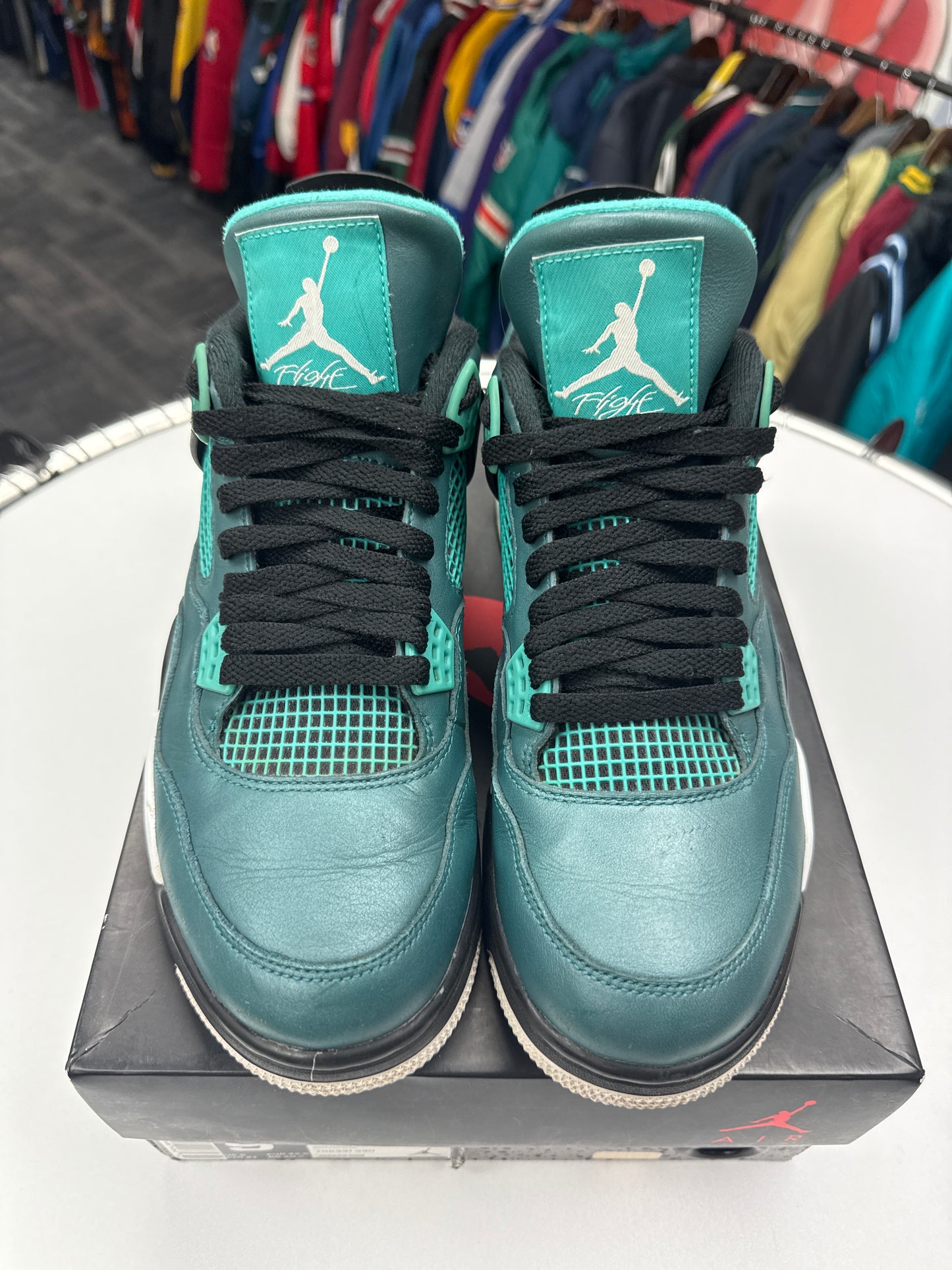 Preowned Jordan 4 Teal (2015)