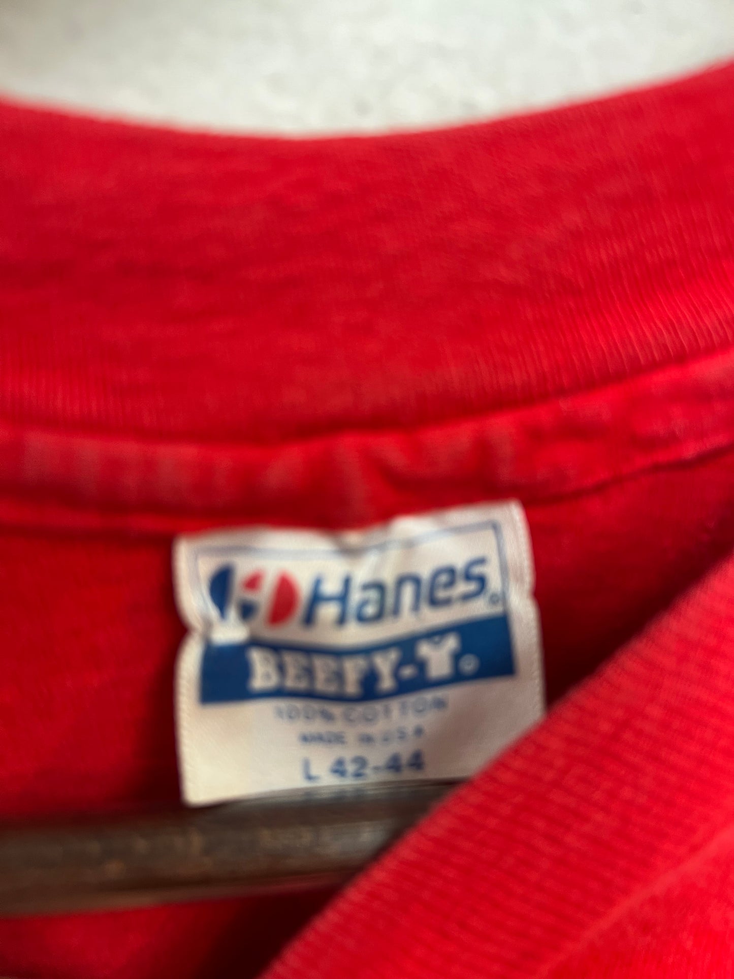Vintage Hanes Embroidered Ferrari Tee