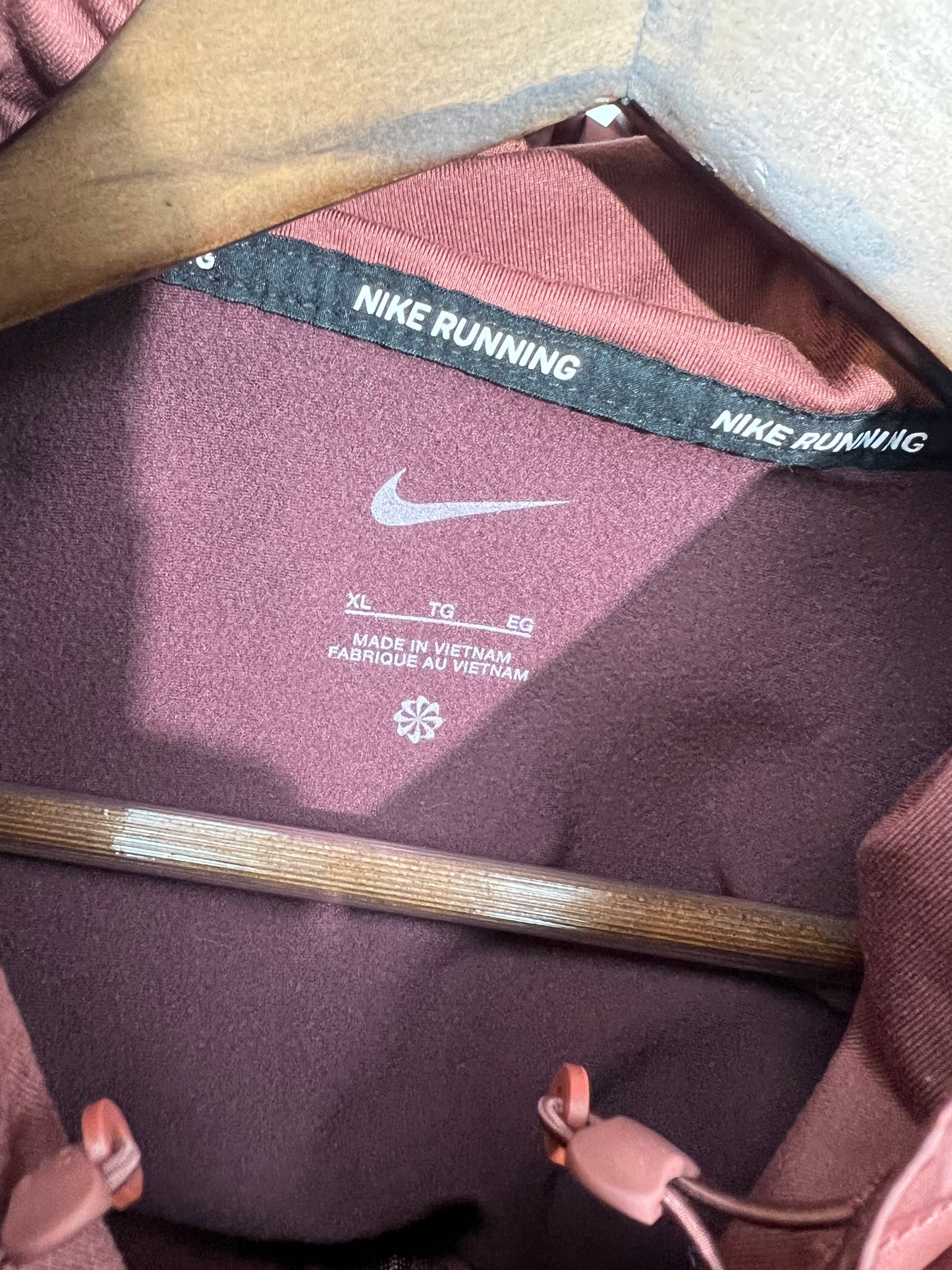 Nike Running Maroon Jacket