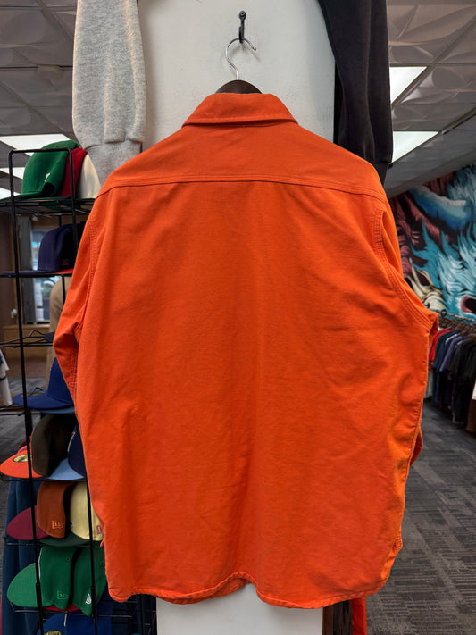 Vintage Carhartt Orange Button Up