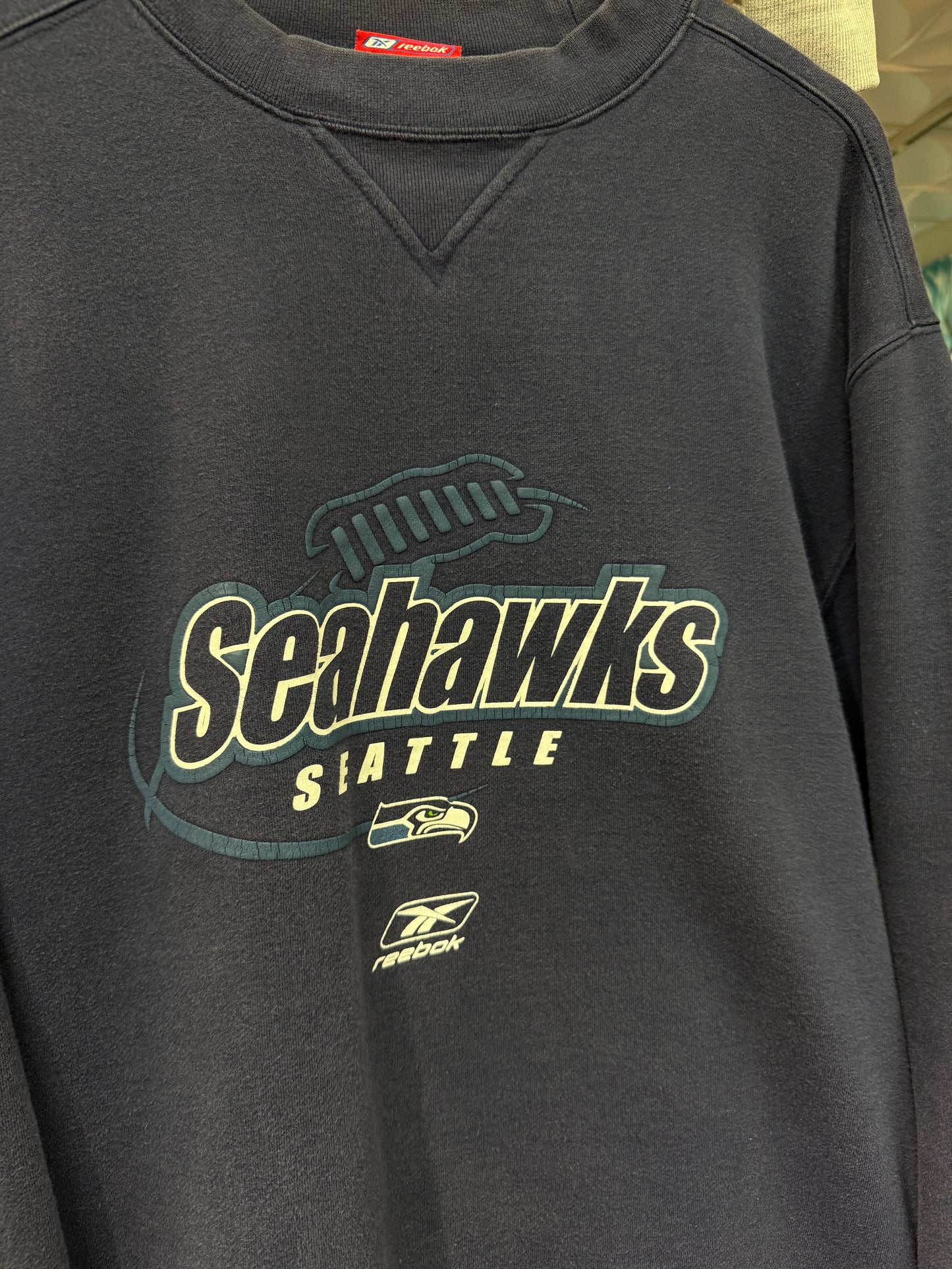 Vintage Seahawks Reebok Crewneck