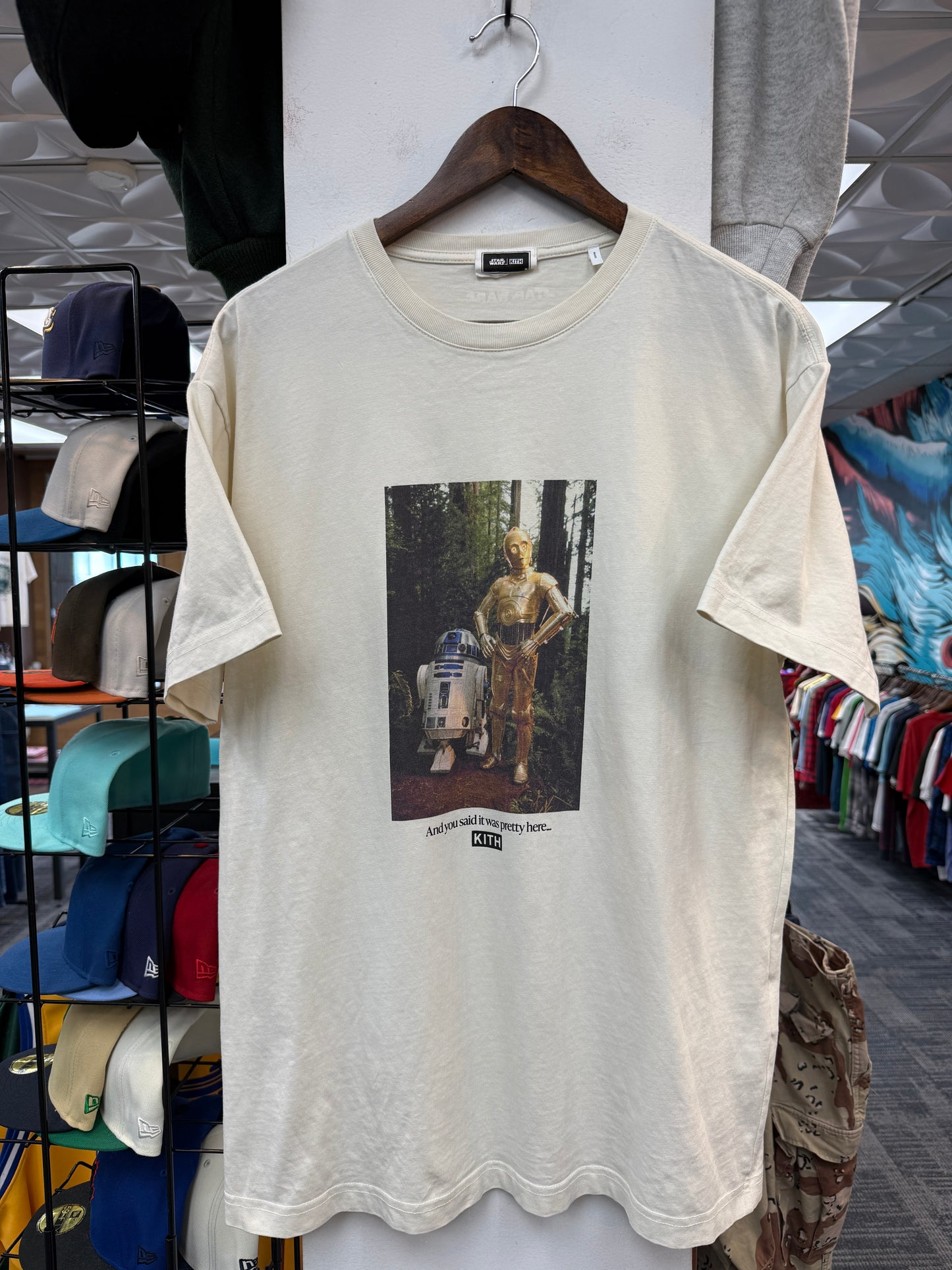 Kith Star Wars Droids Sandrift Tee