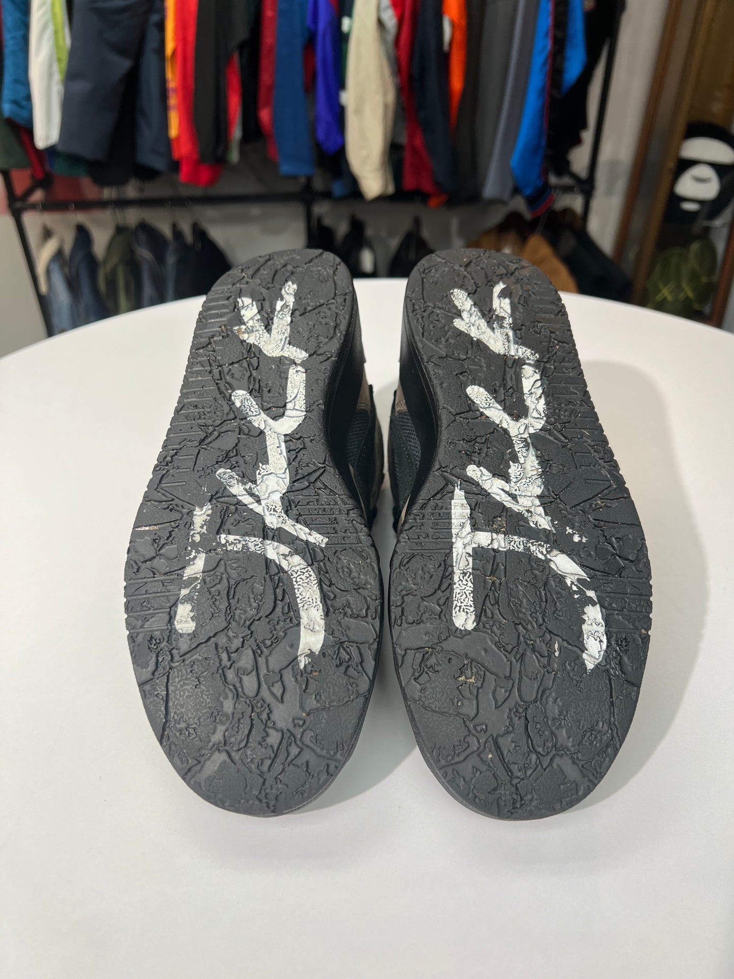 Preowned Travis Scott Jordan Jumpman Jack Dark Mocha