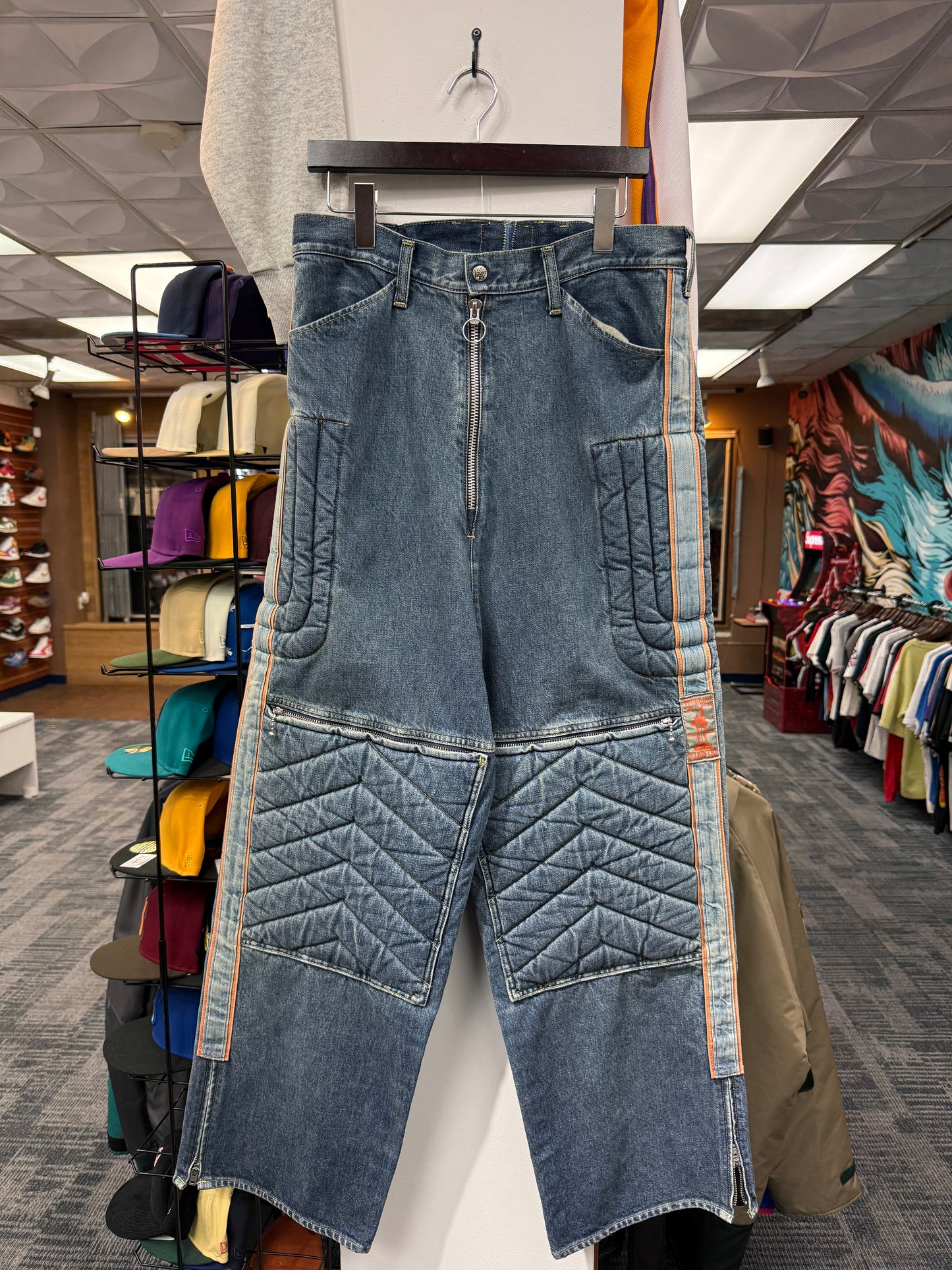 Kapital 14oz Denim Kountry Motocross Todoterreno Pants