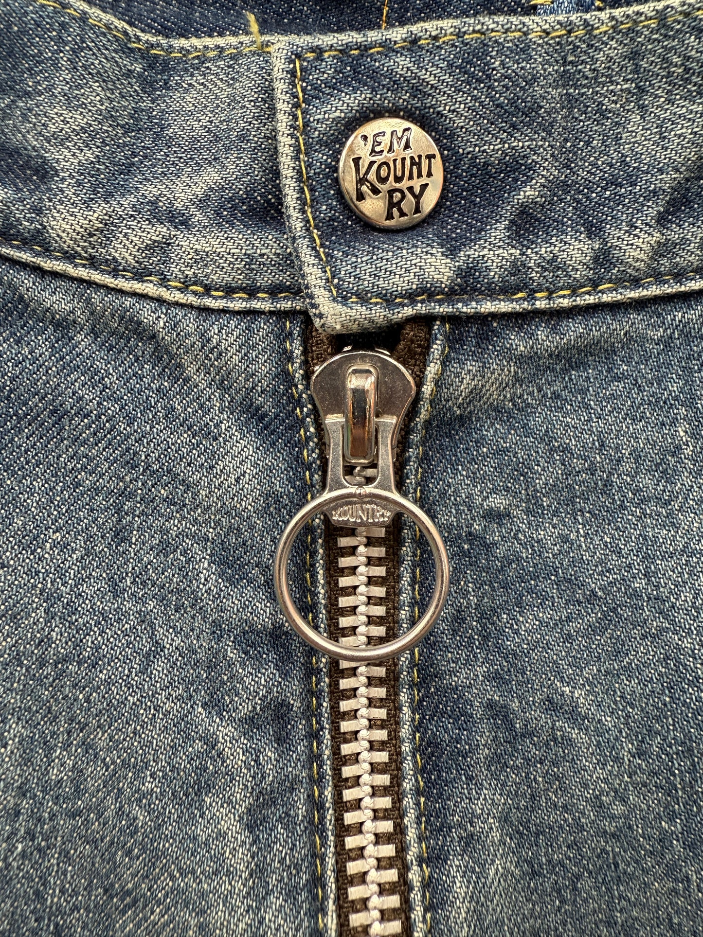 Kapital 14oz Denim Kountry Motocross Todoterreno Pants