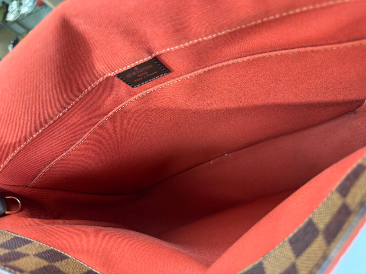 LV Bastille Damier Ebene Messenger Bag